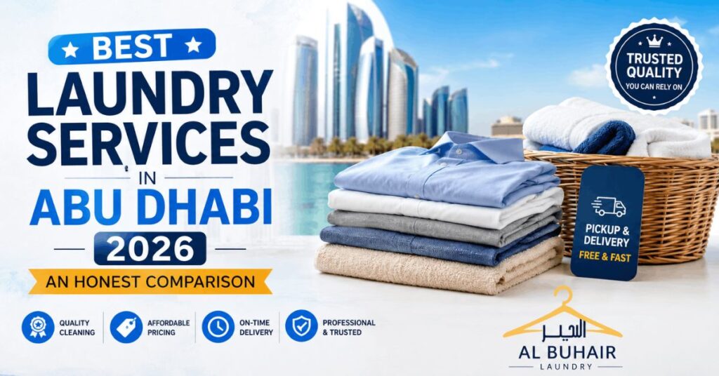 Best laundry service in Abu Dhabi 2026 comparison guide