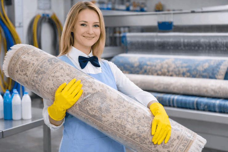 carpet cleaning service in Abu Dhabi with deep cleaning and stain removal